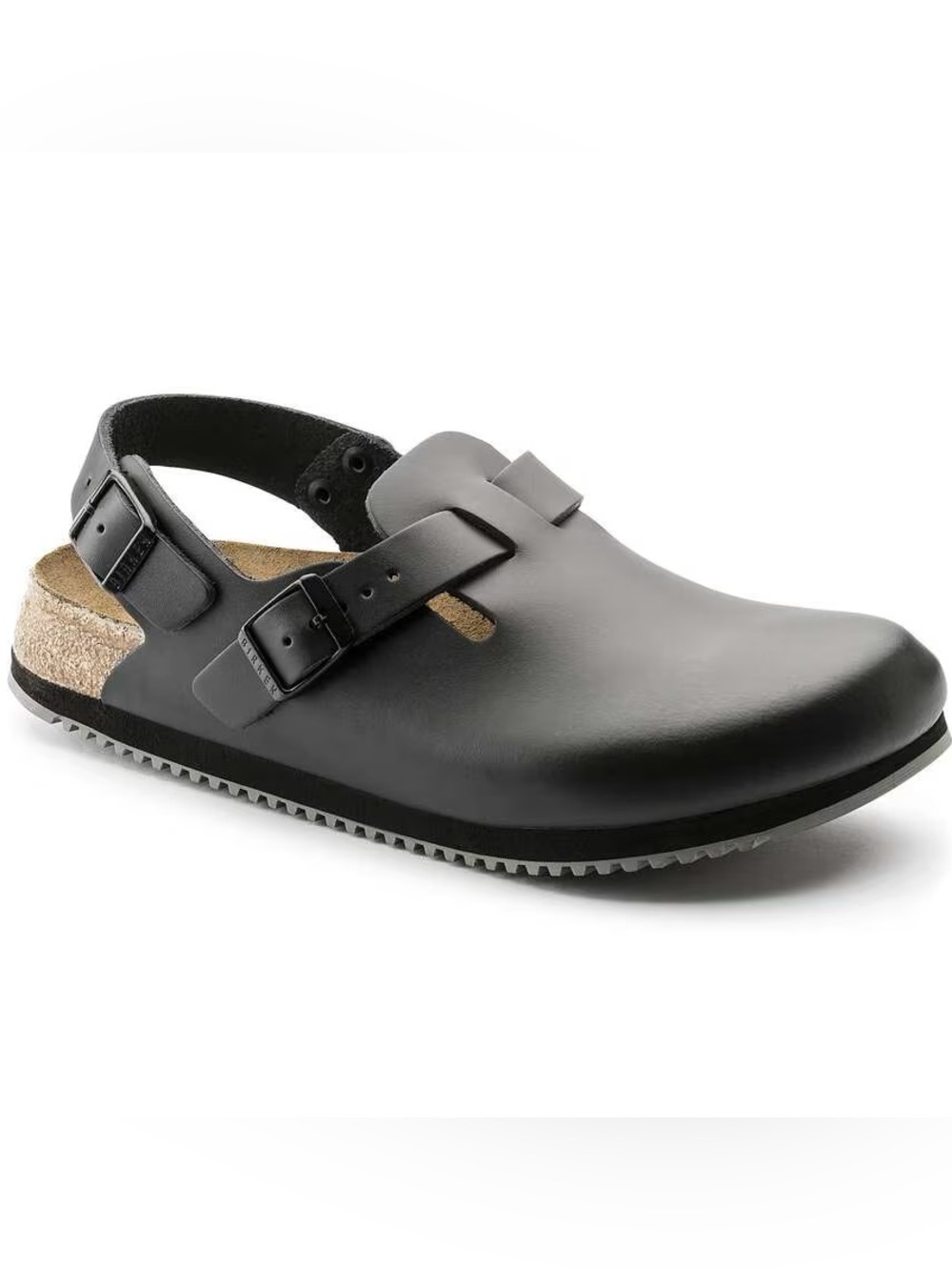 Birkenstock Tokio Super Grip Clogs Black Size 8-8.5 EUR 39 EUC - Picture 1 of 15